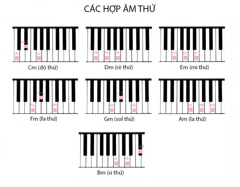 các hợp âm thứ