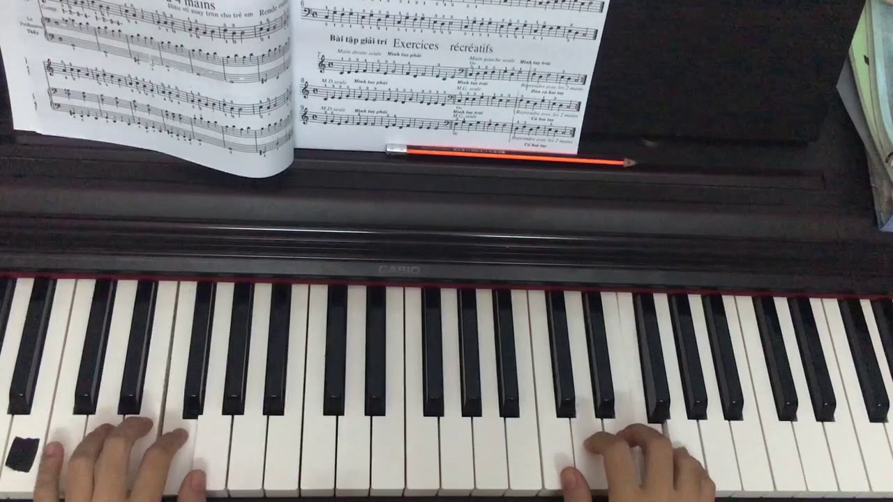 học piano theo giáo trình