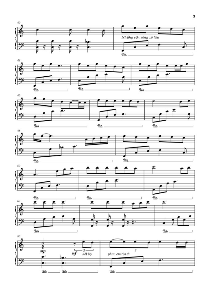 sheet piano chuyện đôi ta emcee l da lab ft muộii