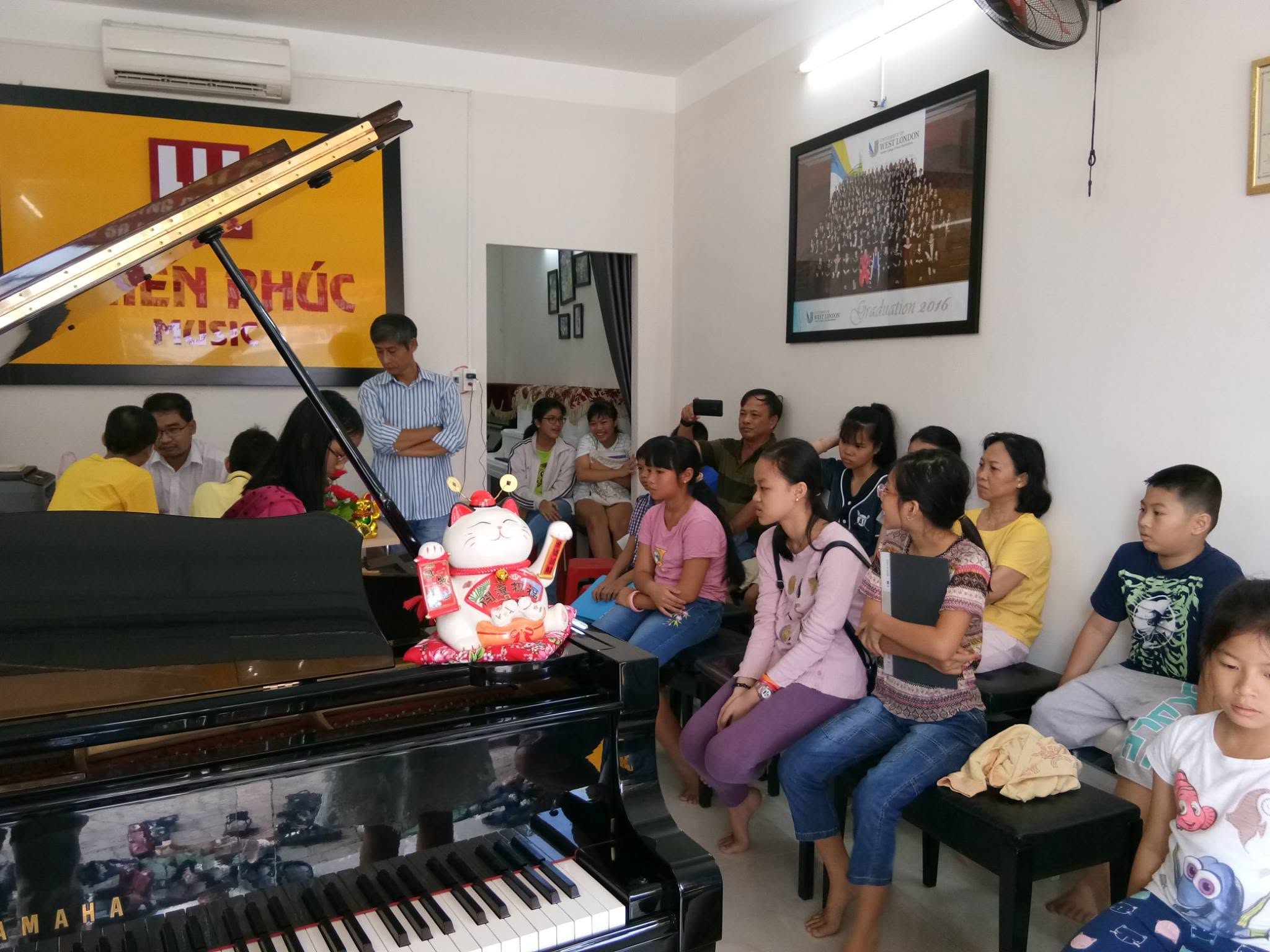Lớp học & hoạt động tại Thiên Phúc Music