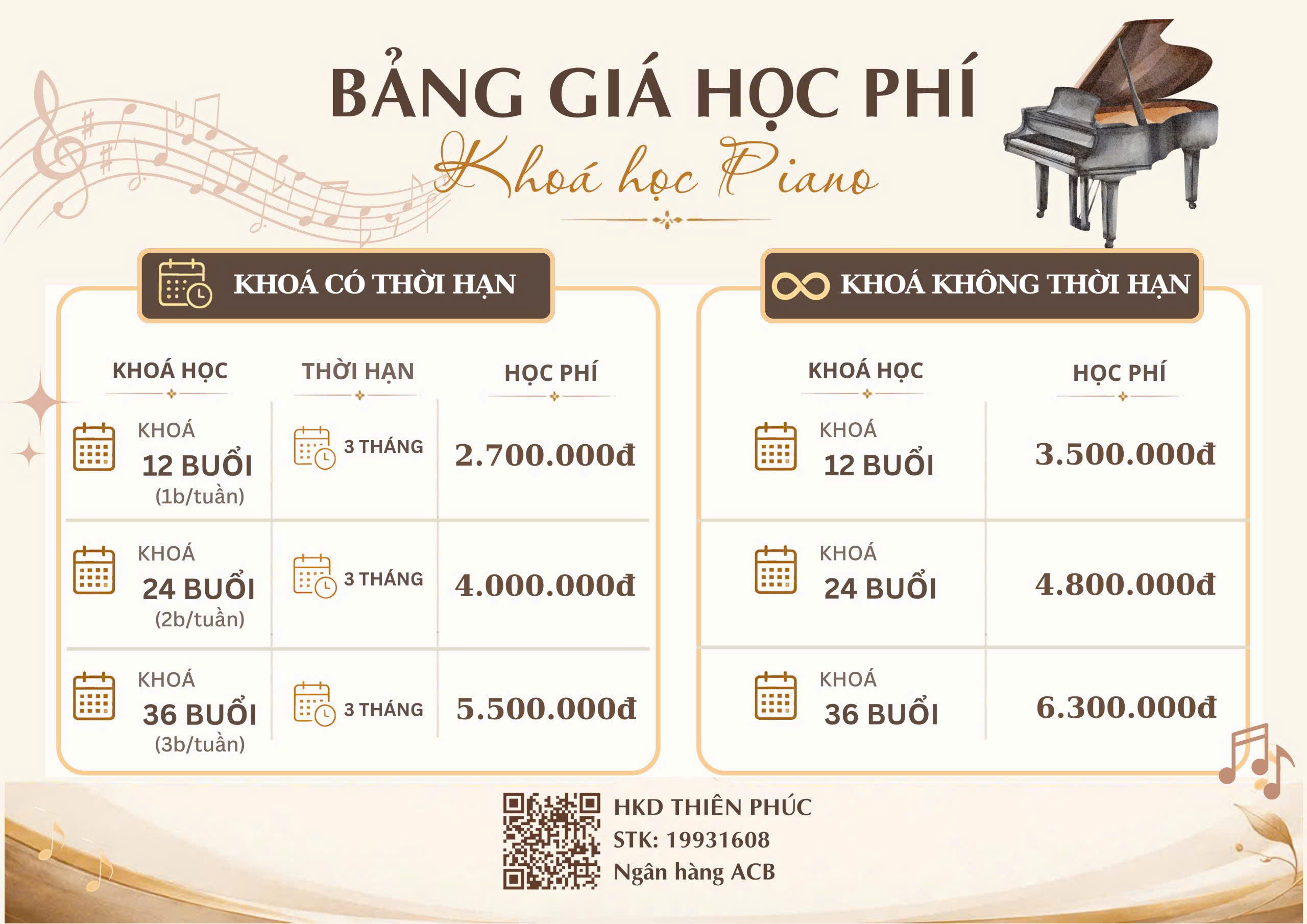 Học piano solo có thể đệm hát được không